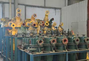 鑫海公司生產的內襯耐磨橡膠過流件是水力旋流器,延長了旋流器的使用壽命 鑫海公司生產的內襯耐磨橡膠過流件是水力旋流器,延長了旋流器的使用壽命